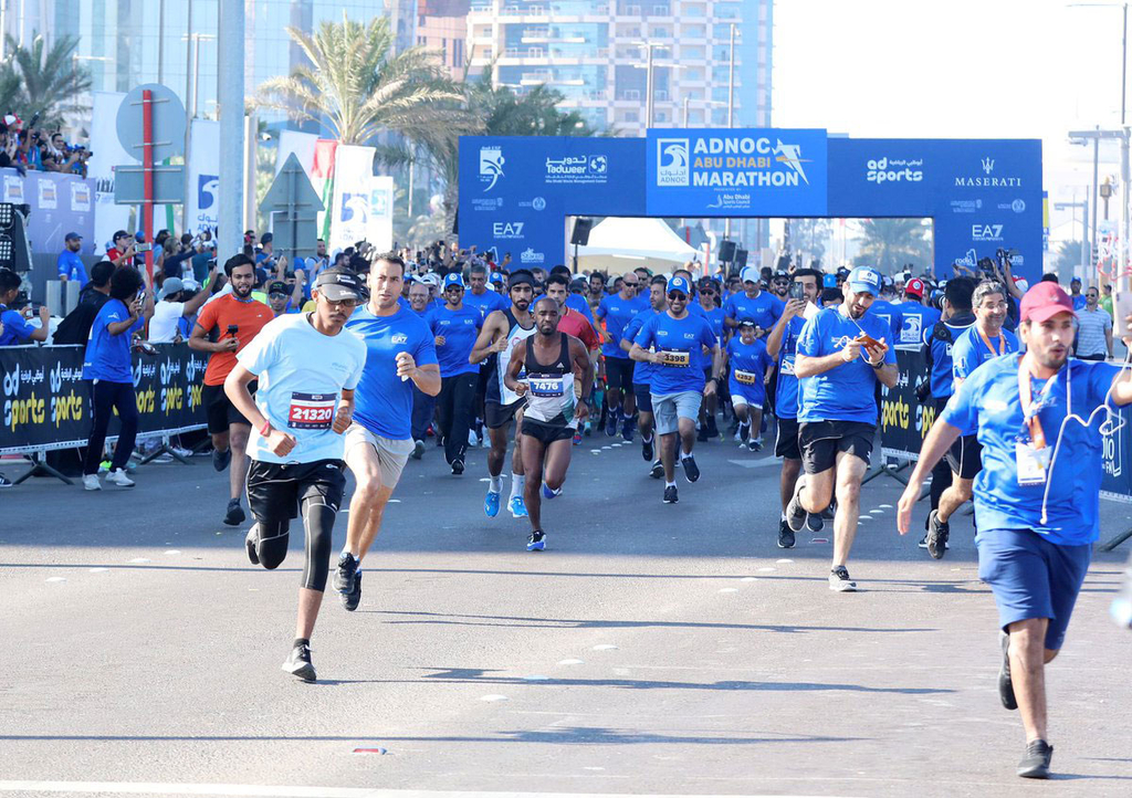 The Adnoc Abu Dhabi Marathon Run Returns In