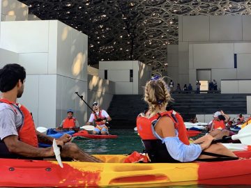 Louvre Abu Dhabi Kayaking