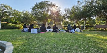 Emirati Women's Day celebrations at Umm Al Emarat Park