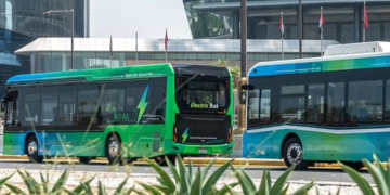 Green Bus Service in Abu Dhabi