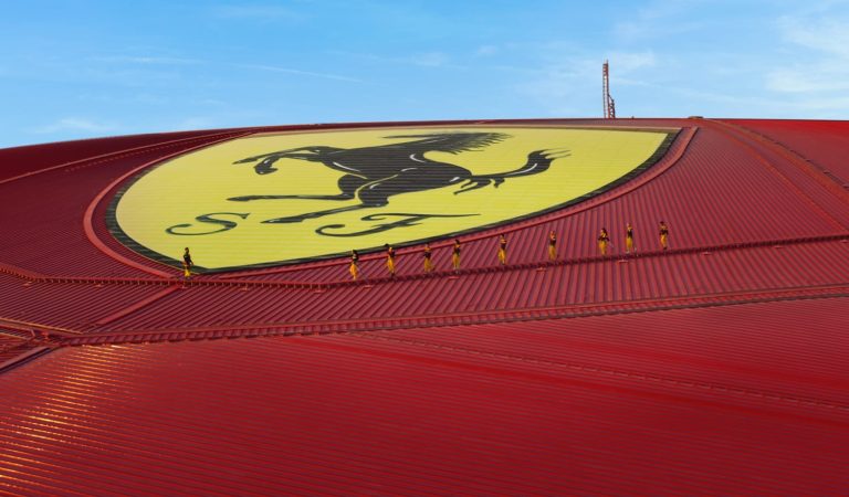 Ferrari World Yas Island Abu Dhabi Brings Back the Thrilling ‘Roof Walk’ Adventure