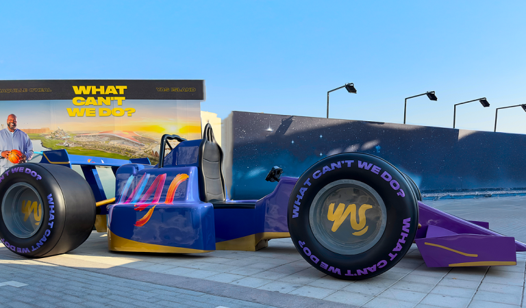 Formula SHAQ: Shaquille O’Neal’s Giant F1 Car Wows Yas Bay Waterfront Fans